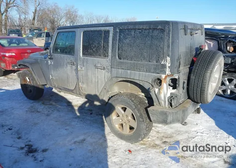 2015 Jeep Wrangler Unlimited Sport из США, поврежденный, VIN 1C4BJWDG7FL718569